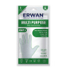 ERWAN™ Rubber Flocklined Gloves Multi Purpose Gloves, Yellow, EMP1 - Image 2