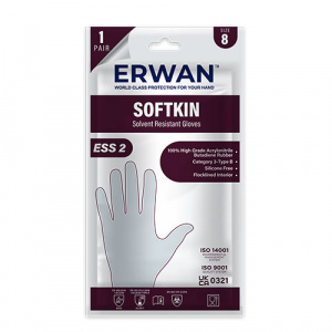 ERWAN™ Solvent Resistant Gloves Softskin Gloves, Pastel Green, ESS2